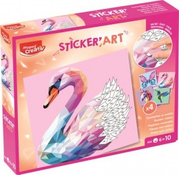 Kreatív matricás készlet, különleges állatok, MAPED CREATIV "Sticker` Art"