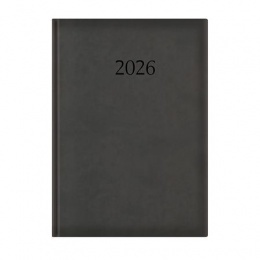 Naptár, tervező, A4, napi, TOPTIMER "Wide", fekete