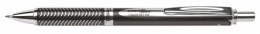 Rollertoll, 0,35 mm, nyomógombos, fekete tolltest, PENTEL "EnerGel BL-207" kék